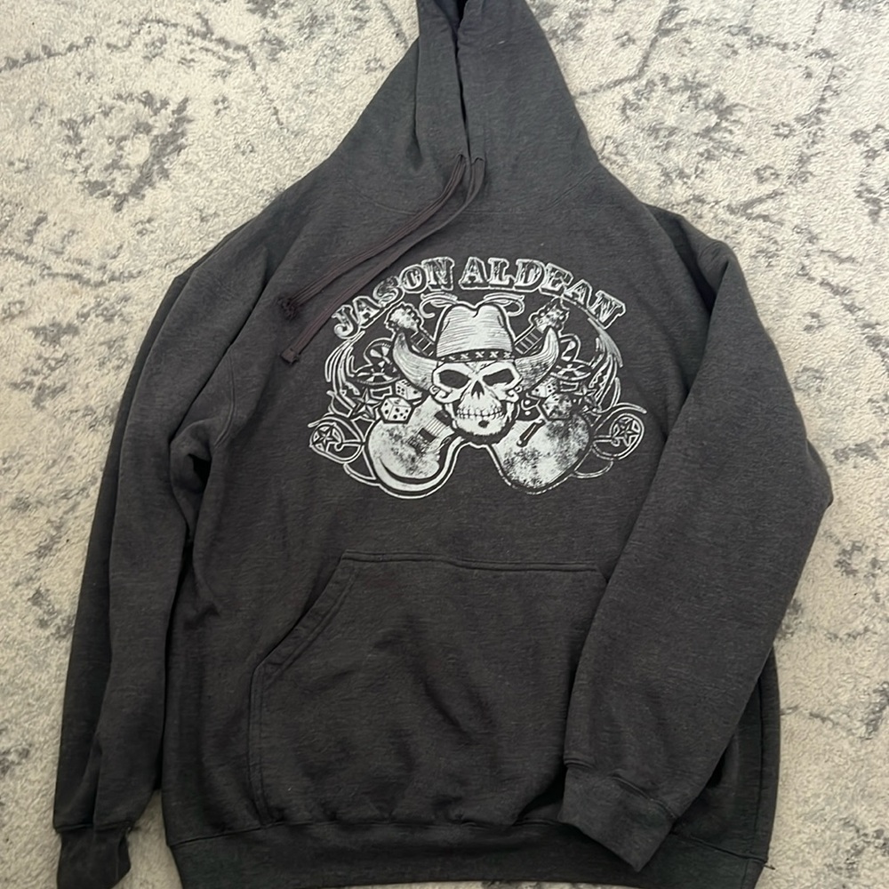 Jason Aldean concert merchandise hoodie